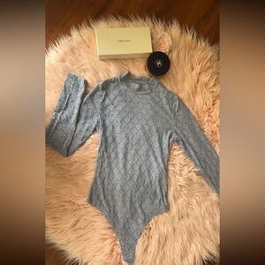 Semi-Sheer Fashion Pantyhose, Baby Blue, New